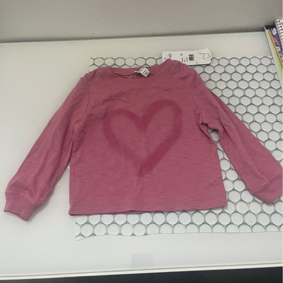 Splendid Other - Splendid Pink Heart Kids Shirt